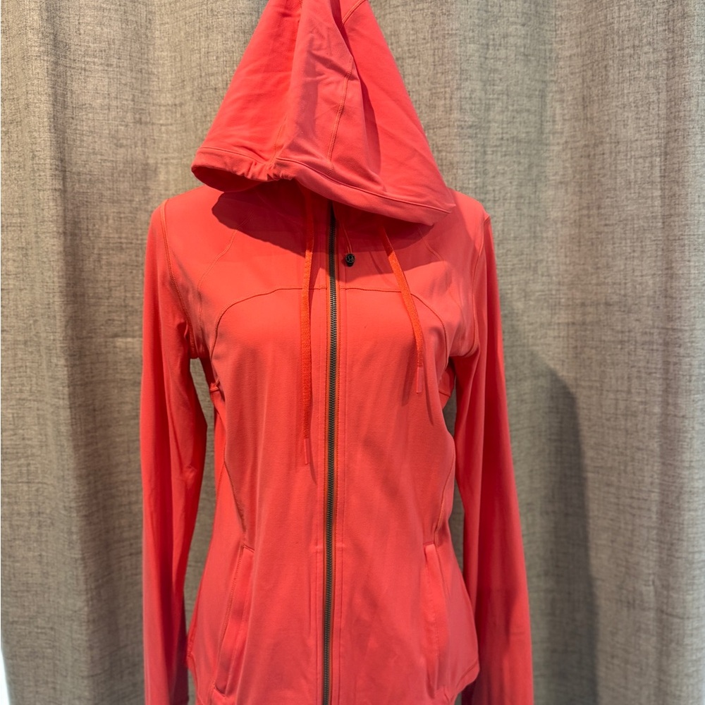 lululemon athletica Vibrant Red align Jacket with hood